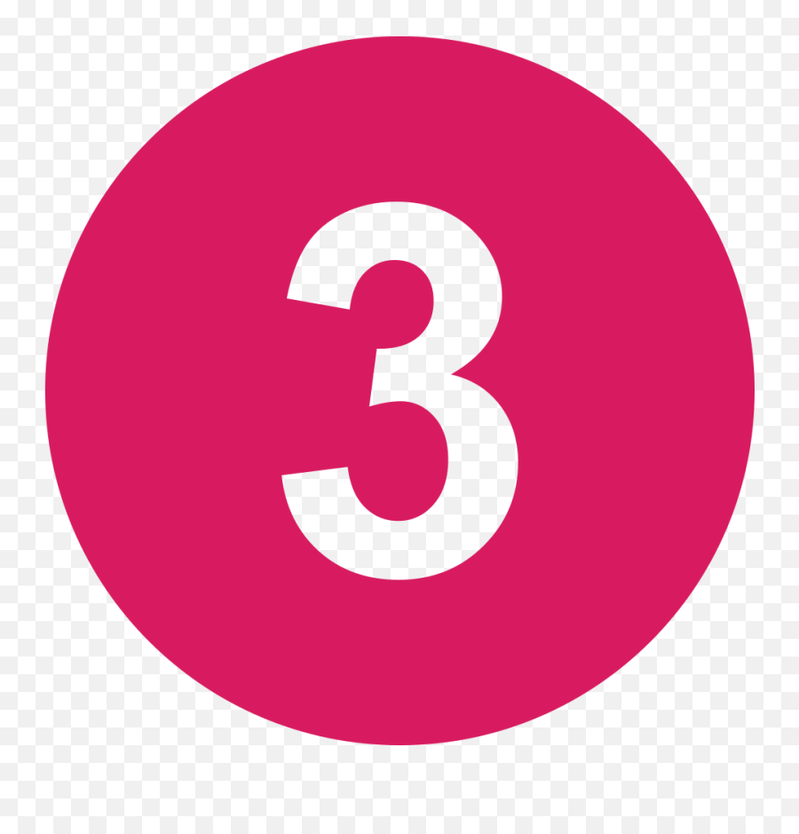 Fileeo Circle Pink Number - 3svg Wikimedia Commons Png,Pink Photos Icon