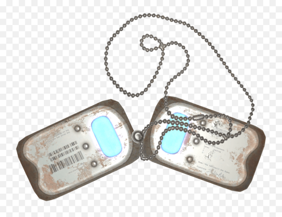 Dog Tags Fallout 4 - The Vault Fallout Wiki Everything Fallout Dog Tag Png,Dog Tags Png