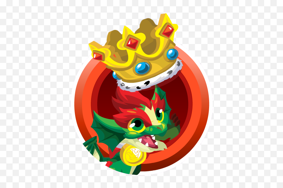 Download King Dragon Offer Icon - Dragon City Pc Icon Full Illustration Png,Pc Icon Png