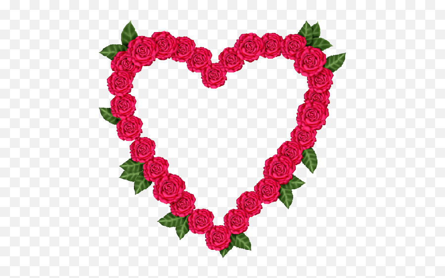 Heart Of Roses - Hearts Png Image 347 Pngmix,Roses Transparent