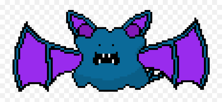 Zubat Pixel Art Maker - Rolling Stones Punto Croce Png,Zubat Png