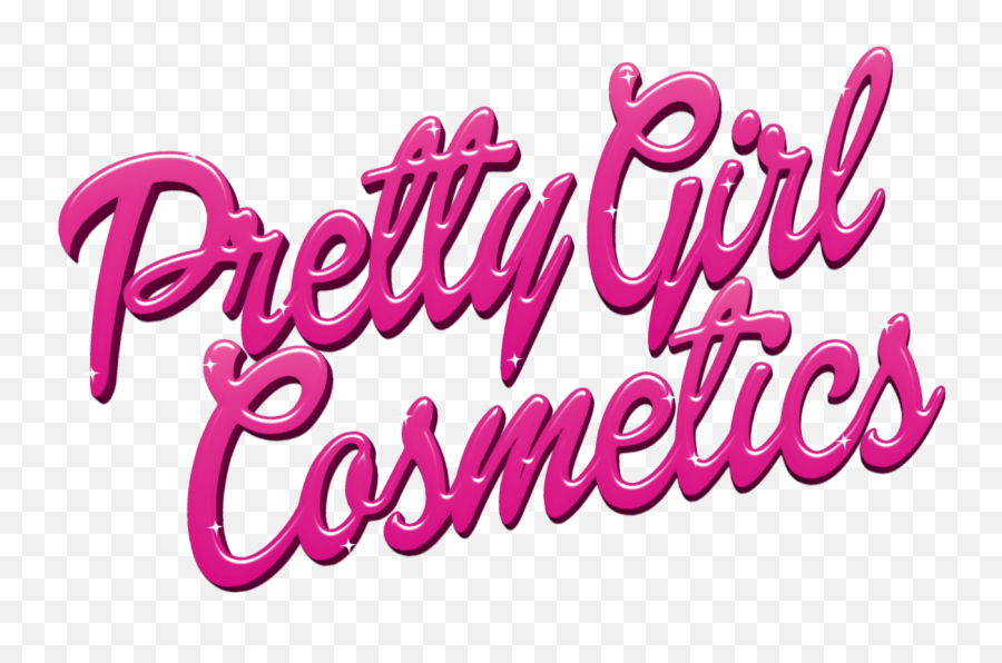 Pretty Girl Cosmetics Cheer Makeup Cheerleading - Calligraphy Png,Makeup Logos