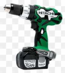 Hitachi 18 Volt Battery Drill - Trade Electrical By Brian Hitachi Ds 18 Dl Png,Drill Png