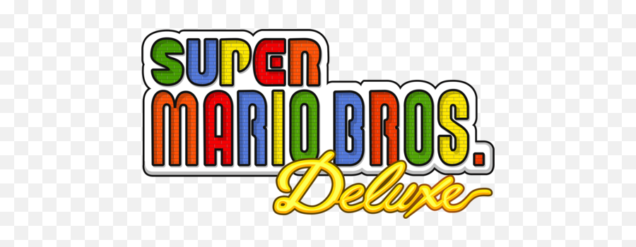 Super Mario Bros Deluxe - Steamgriddb Super Mario Bros Deluxe Logo Png,New Super Mario Bros Logo