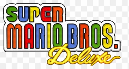 Super Mario Bros Deluxe - SteamGridDB Logo png