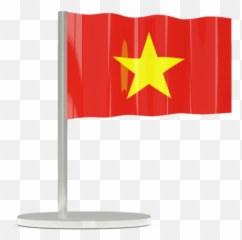 Vietnam Flag Png Transparent Images 15 - Transparent Vietnam Flag Clipart,Vietnam Png