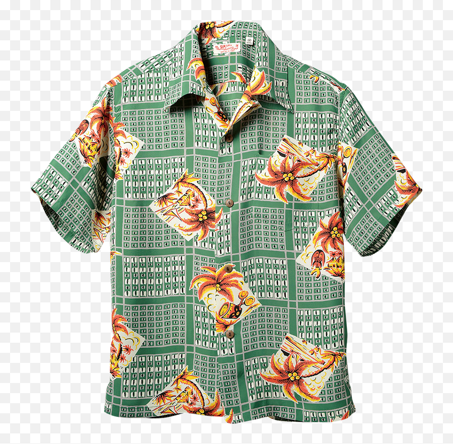 Sun Surf Vintage - Hawaiin Shirt Png,Hawaiian Shirt Png
