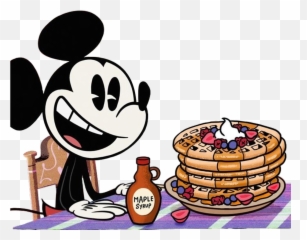 Waffle Clipart Mickey Mouse - Highresolution Eat Waffles png