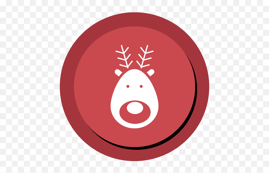 Reindeer Santa Winter Icon - Christmas Vol 2 Png,Santa And Reindeer Png