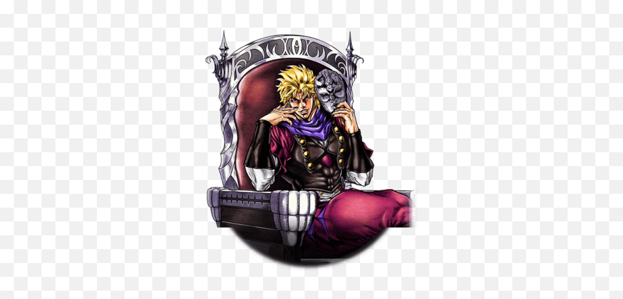 Dio Brando - Dio Brando Sitting Png,Dio Brando Png - free transparent ...