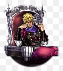 Dio Brando - Dio Brando Sitting Png,Dio Brando Png