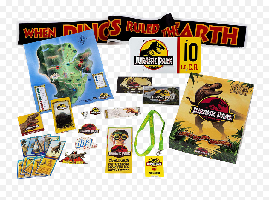 Jurassic Park Legacy Kit - Extended Play Doctor Collector Jurassic Park Png,Jurassic Park Png