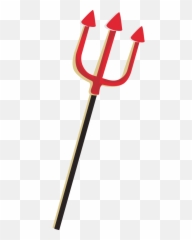 Free Cliparts Download Clip Art - Devil Horns And Trident Png,Trident Png