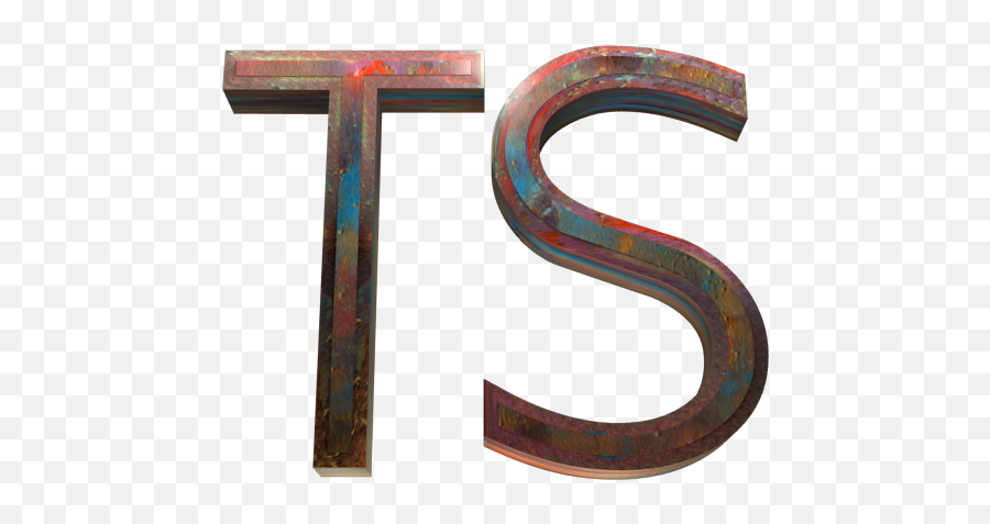 3d Text Logo - Ts Logo Png 3d,Ts Logo