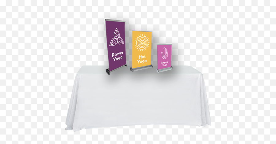 Tabletop Retractable Banner Stands Custom Printing - Banner Png,Table Top Png