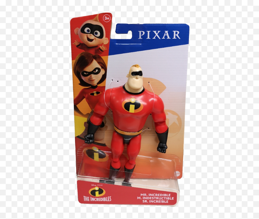 Disney Pixar - The Incredibles Mr Incredible Action Figure Disney Pixar Mr Incredible Toys Png,The Incredibles Png