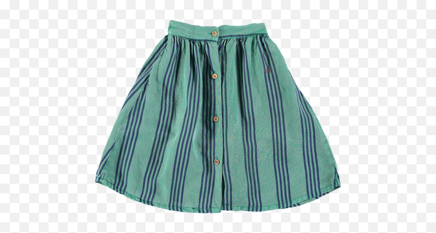 Download Hd Picture Of Striped Midi Skirt Green - Bobo Bobo Choses Striped Skirt Png,Skirt Png
