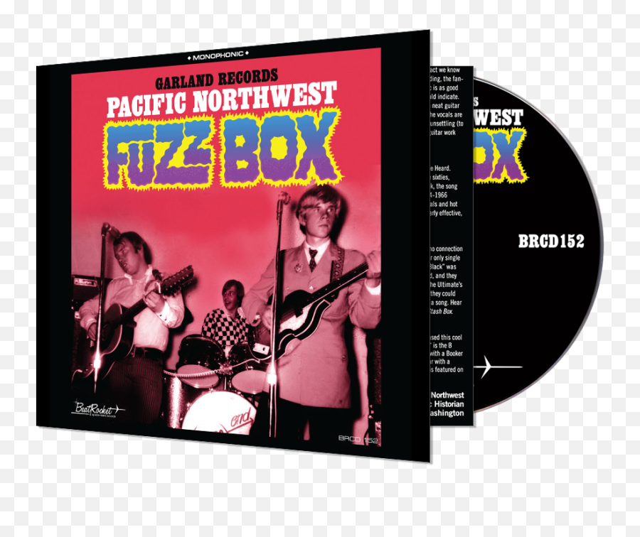 Garland Records - Pacific Northwest Fuzz Box Cd Garland Pacific Northwest Fuzz Box Png,Garland Transparent