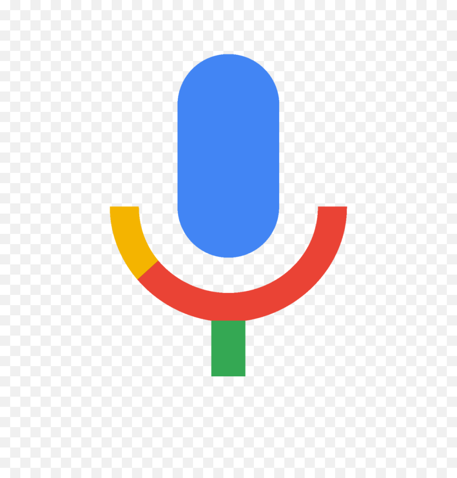 Google Mic - Google Microphone Icon Png,Google Assistant Logo Png