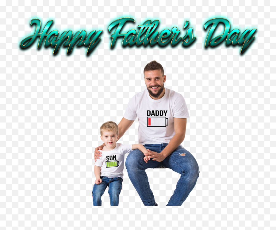 Download Happy Fathers Day Png Image - Fathers Dad And Son Matching,Father And Son Png