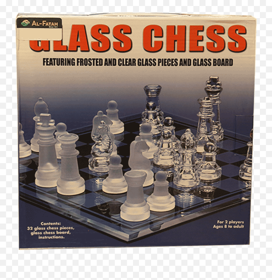 Alfatah - Glass Chess Board Precio Del Ajedrez De Vidrio Png,Chess Board Png