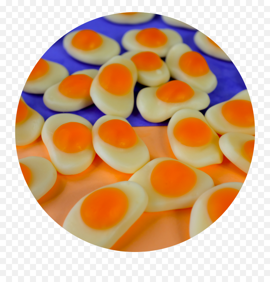 Gummy Fried Eggs - Circle Png,Fried Eggs Png