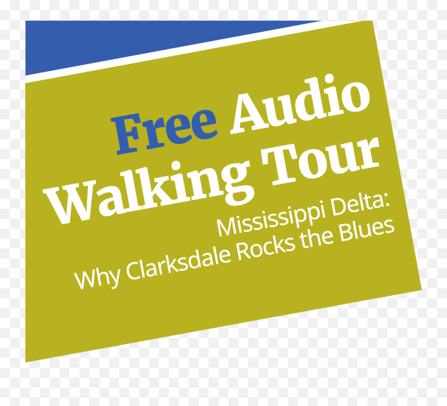 Walking Tour Visit Clarksdale - Orange Png,Title Png