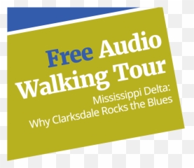Walking Tour Visit Clarksdale - Orange png