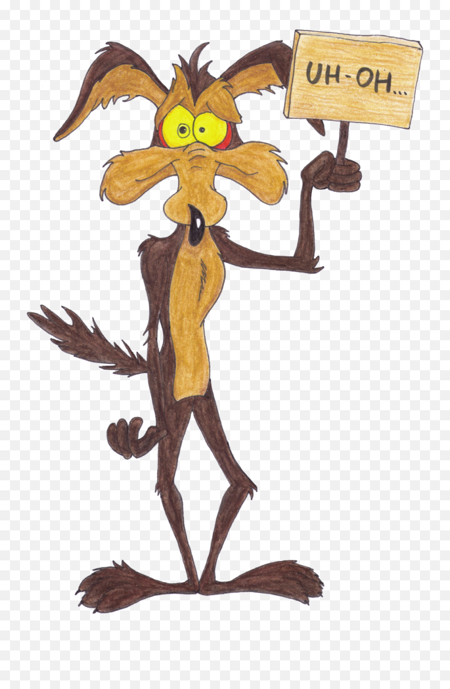 Pretty Much - Coyote Looney Tunes Drawings Png,Coyote Png