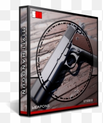 S23 M1911 Handgun - Crankset Png,Gunshot Effect Png