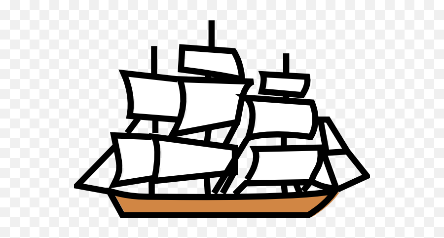 Cartoon Ship Pictures - Clipper Ships Clipart Png,Cartoon Boat Png