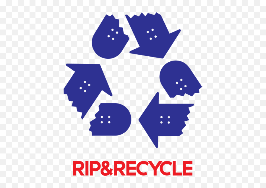 Rip Recycle - Recycling Logo Svg Png,Recycle Logo