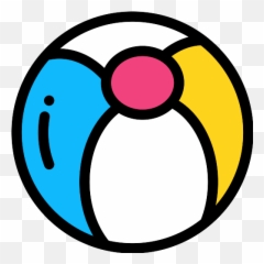 Beach Ball Png Icon - Pelota Sin Fondo