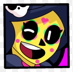 Calavera Piper Skin Icon Brawlstars - Stars Icon png