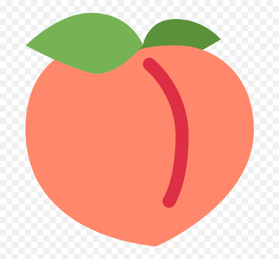 Peach Emoji Png Wet