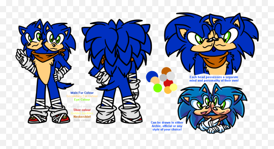 Sonic Reference Sheet - Sonic Boom Reference Sheet Png,Sonic Head Png