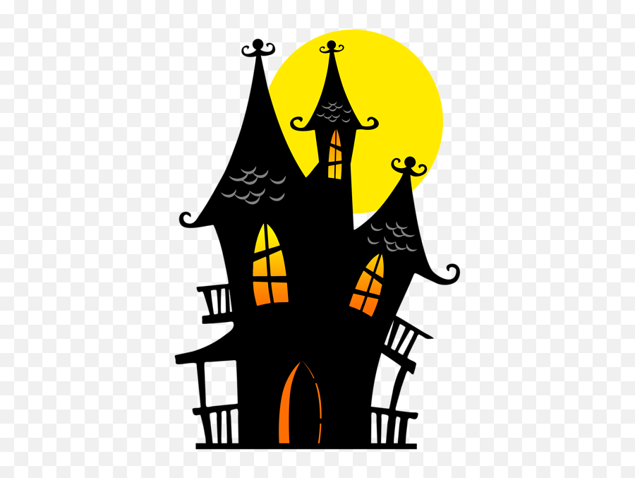 Halloween Haunted House Png 3 - Haunted House Clipart,Haunted House Png
