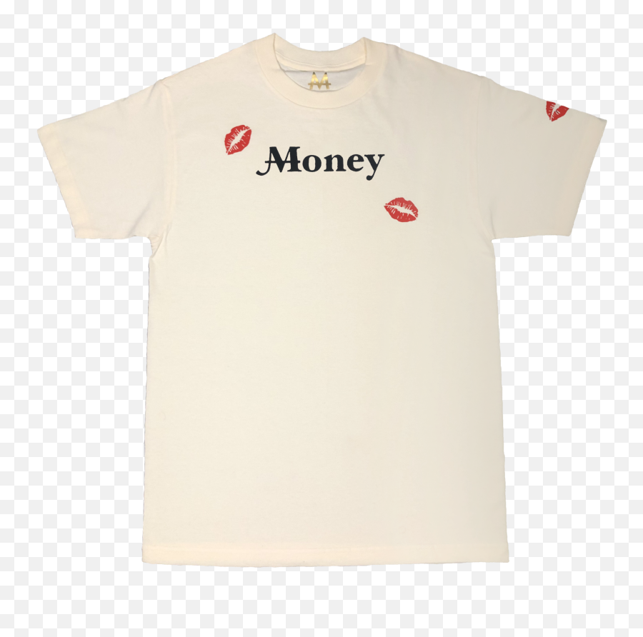 Kiss Shirt - Cremé Short Sleeve Png,Kiss Mark Transparent