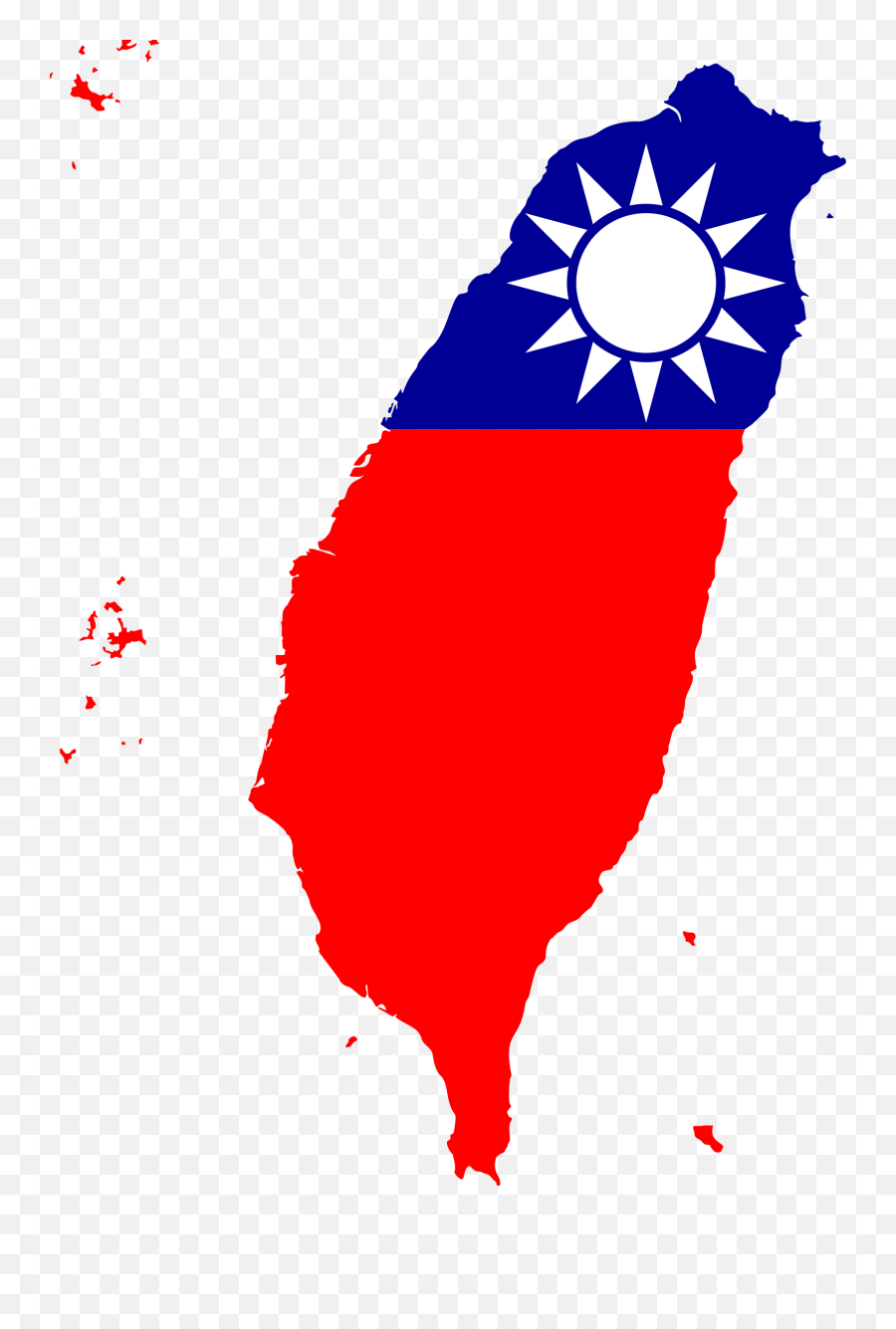Lineredflag Png Clipart - Royalty Free Svg Png Taiwan Map Flag Png,China Flag Png