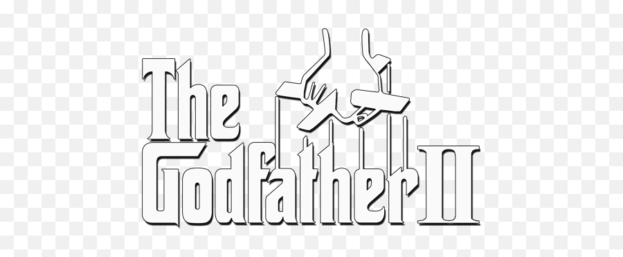 Part Ii - Godfather Logo White Png,The Godfather Logo