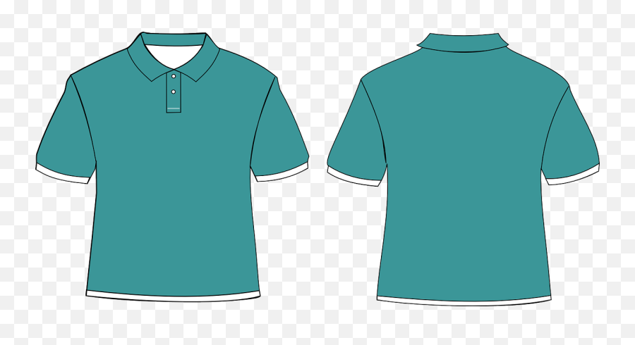 Polo Shirt T - Shirt Clothes Free Vector Graphic On Pixabay Polo T Shirt Vector Png,T Shirts Png