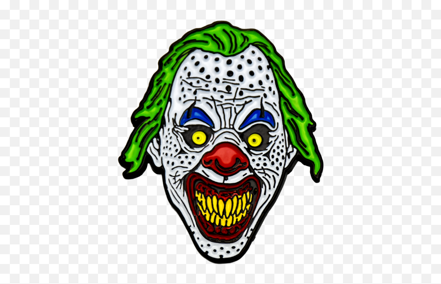 American Horror Story Cult - Holes The Clown Enamel Pin Creepy Png,American Horror Story Logo