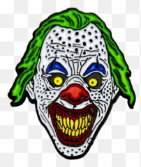 American Horror Story Cult - Holes the Clown Enamel Pin Creepy png
