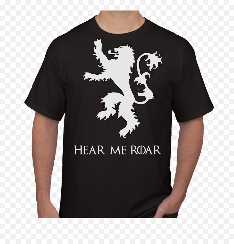 Game Of Thrones - House Of Lannister Tshirt Game Of Thrones House Lannister Card Png,Lannister Logo