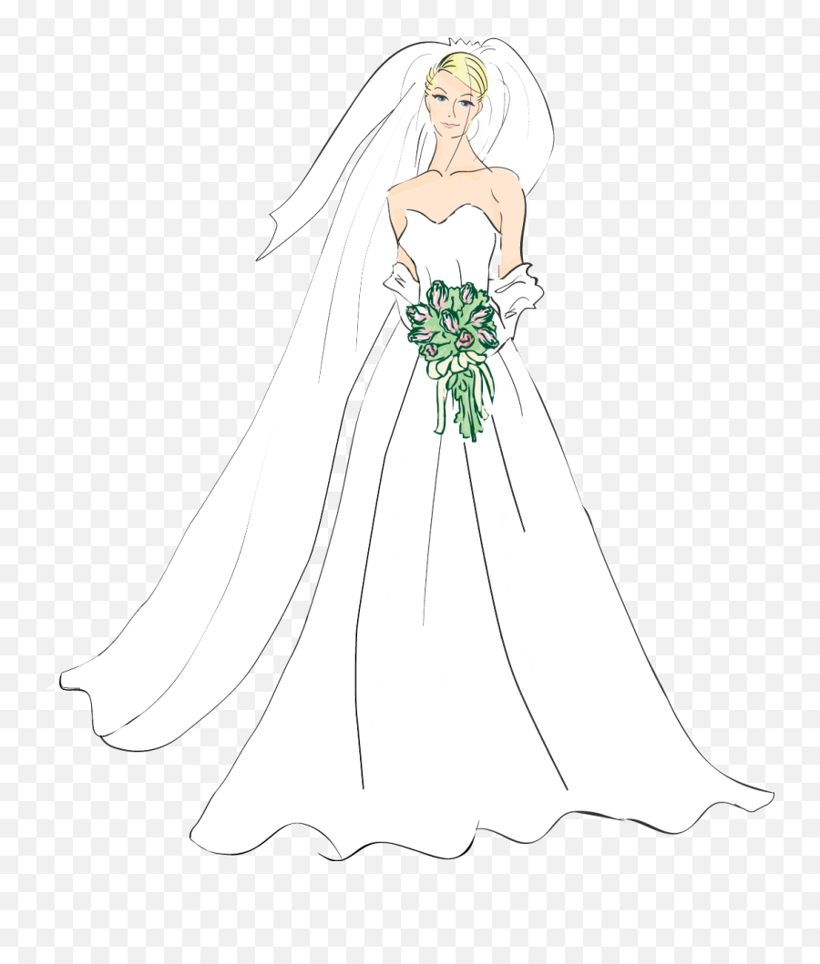 365 Creative Writing Prompts Day Wedding Superstitions - Bride Clipart Png,Bride Png