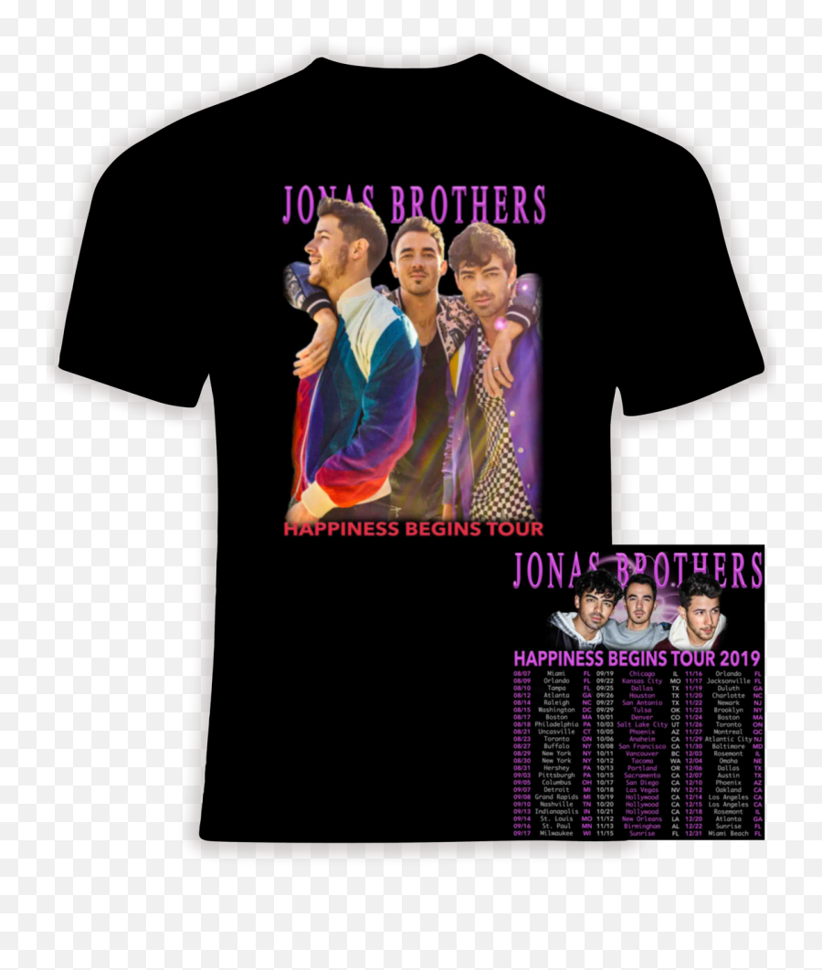 Jonas Brothers 2019 Happiness Begins Concert Tour - Imagine Dragons Smoke And Mirrors Art Png,Jonas Brothers Logo