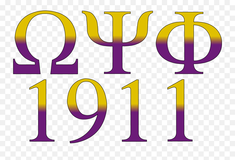 Download Omega Psi Phi Logo Png - Omega Psi Phi Fraternity 1911,Omega Psi Phi Logo