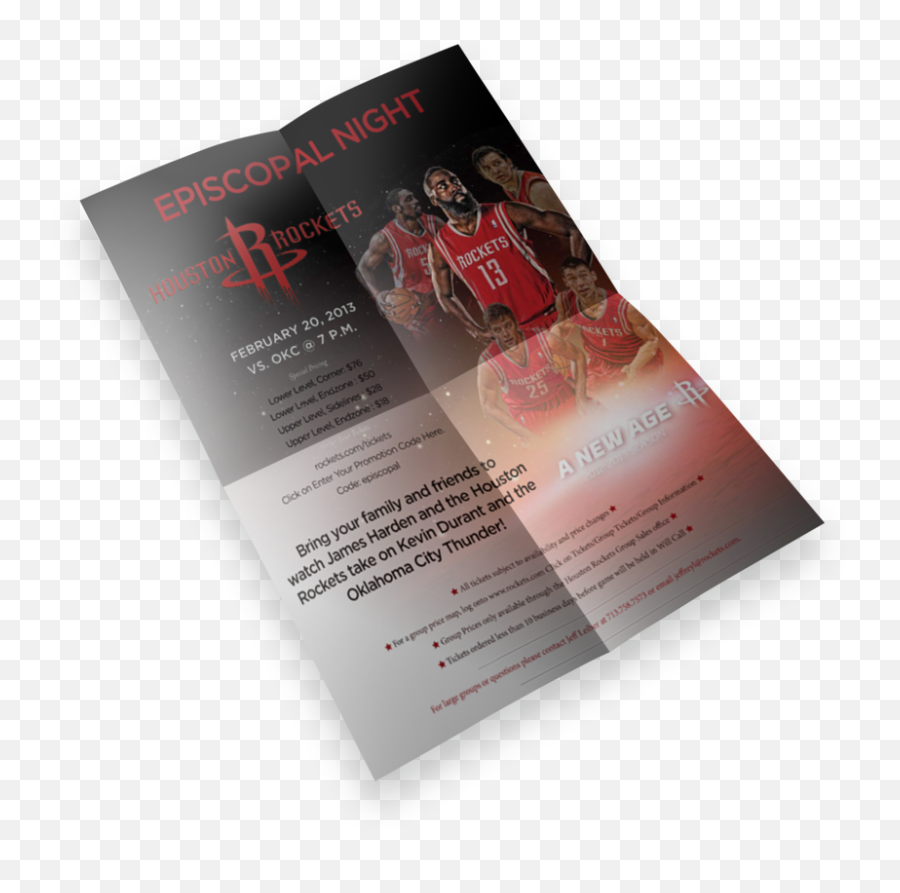Print Collateral U2014 Ieaglin Designs - Horizontal Png,Houston Rockets Png