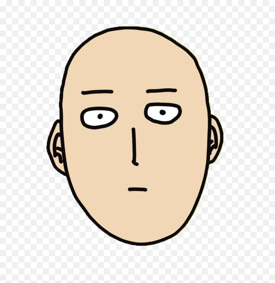 One Punch Man Face Transparent Png - One Punch Man Saitama Funny,Funny Faces Png