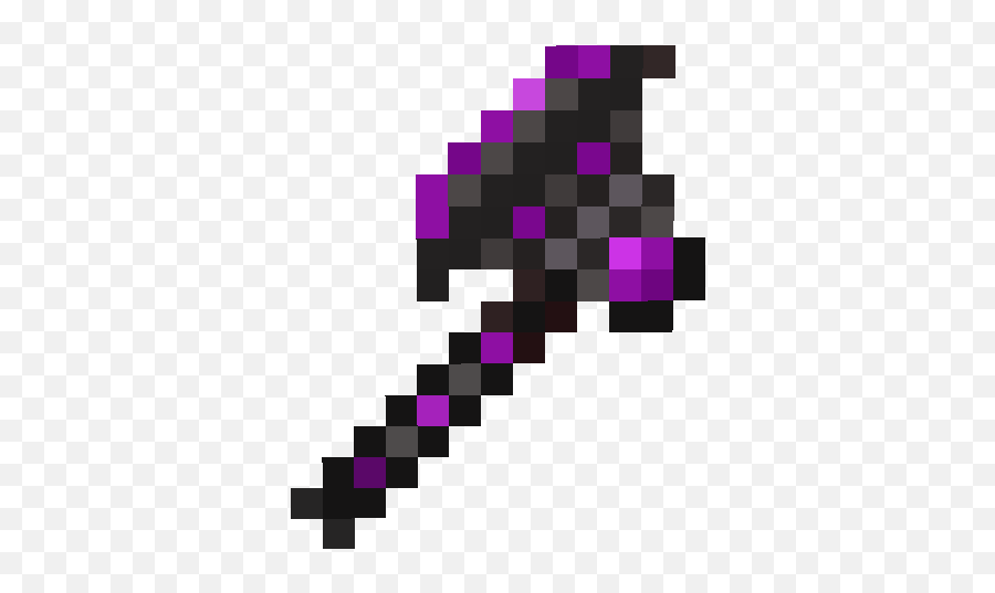 Netherite Axe - Katana Minecraft Png,Minecraft Grey And Red Icon